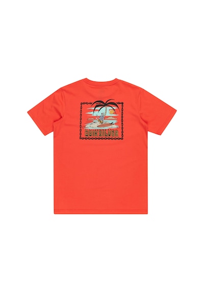 Quıksılver Quiksilver Çocuk Tişört Marooned Kırmızı Günlük Giyim 34050 KIrmızı