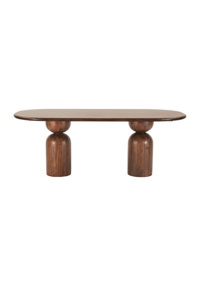 İmperial İtalyan Still Oval Ahşap Yemek Masası 80x180 Ceviz İmperial İtalyan Still Oval Ahşap Yemek Masası 80x180 Ceviz