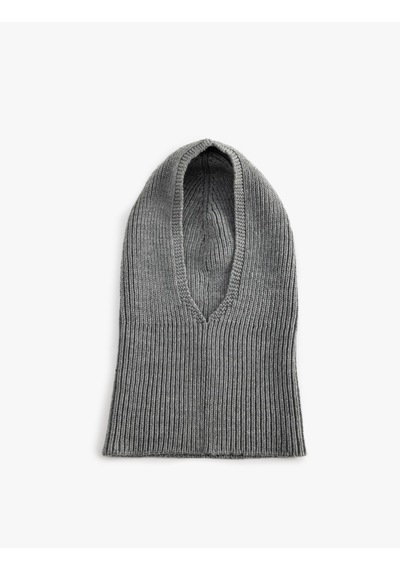 Koton Basic Balaklava Kar Maskesi Gri 5wam50099aa Gri