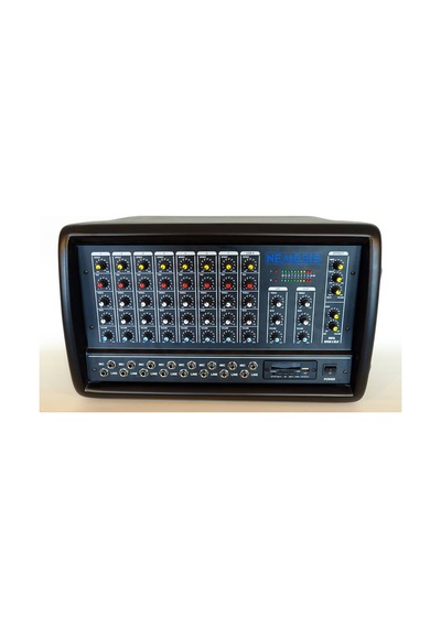 Nemesis 8 Kanal 2x400 Wat Küp Mixer-Efektli ve Usb Girişli