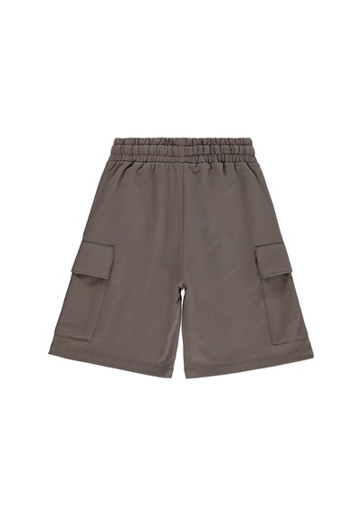 Civil Boys Basic Kargo Cepli 6-9 Yaş Kapri - Kahverengi Koyu Kahve