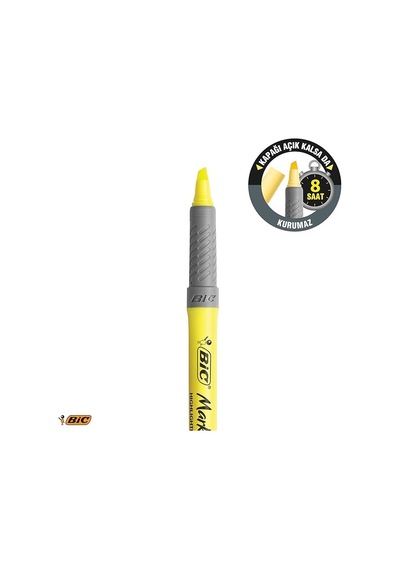 Bic Fosforlu Kalem Brite Liner Grip 4'lü Çok Renkli