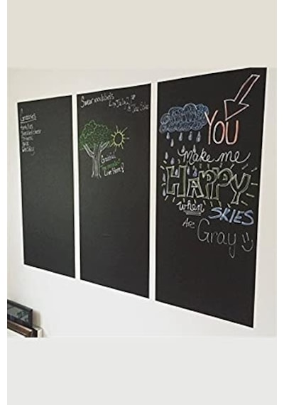 Yapışkanlı Kara Tahta Sticker Blackboard 124-Pembe