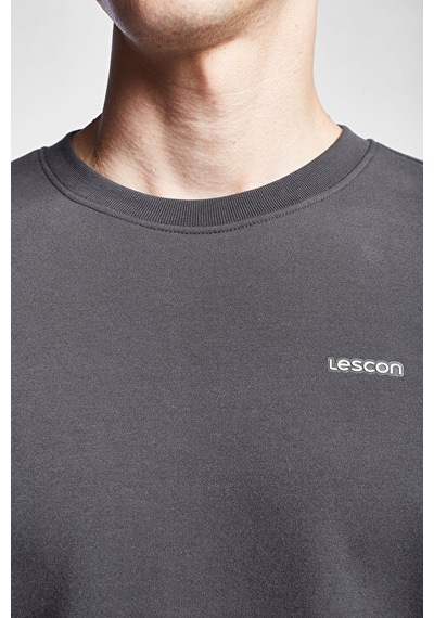 Lescon Erkek Sweatshirt 25s-1242-25b Gri