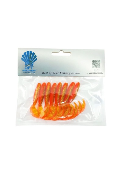 Dft Sasi 7,5 Cm 2,6 G İğnesiz - Turuncu Simli 1/8 -