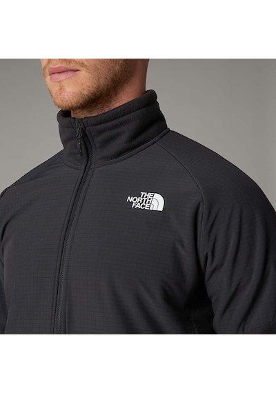 The North Face Glacier Heavyweight Erkek Gri Dik Yaka Sweatshirt Gri