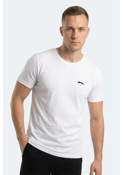 Slazenger Sander Ktn 5 Li Set Erkek Beyaz - Siyah - Gri - Haki - Saks Mavi Tişört Beyaz - Siyah - Gri - Haki - S