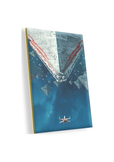 Cakasepetim Star Wars Gemi Ahşap Mdf Tablo
