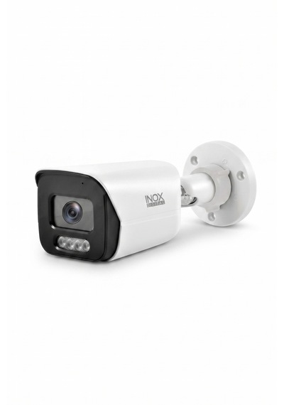 Inox-x209 5mp Black Light Bullet Ip Güvenlik Kamerası - Zifiri Karanlıkta Tam Renkli Dış Mekan Ağ Kamerası