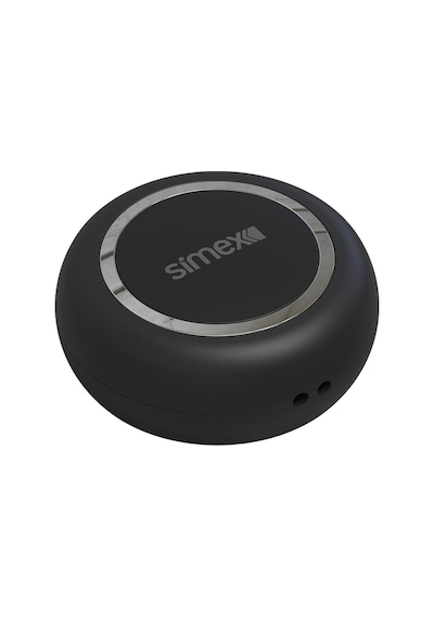 Simex Universal Micro / Type C / Lightning Data Kablosu SPK-07 Spool 3in1 Makarali Siyah
