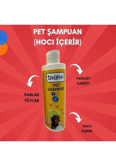 Bioxi Kedi Ve Köpek Şampuanı Shampoo 200 Ml