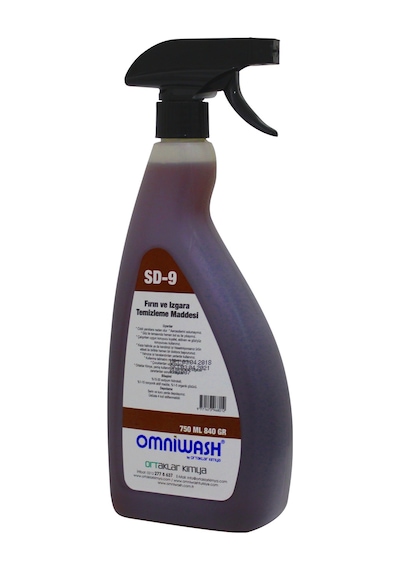 Omniwash SD-9 Fırın Ve Izgara Temizleme Maddesi 750 ML