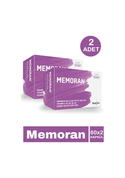 Peptiline Memoran 2 x 60 Kapsül