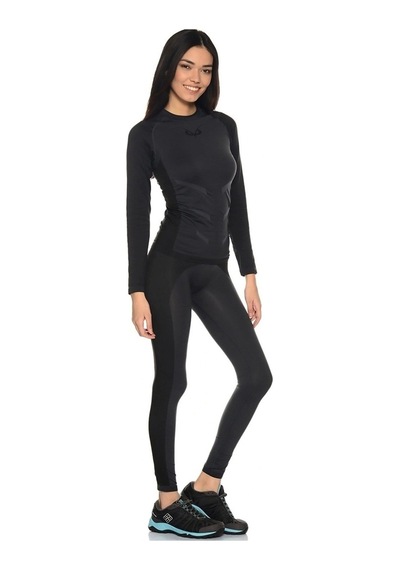Puhu Termal Baselayer Kadın İçlik 003 - Siyah