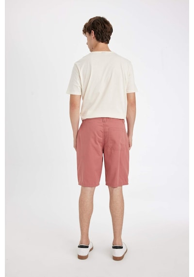 DeFacto Regular Fit Düz Paça Gabardin Bermuda Şort C5397AX24SMOG350 DeFacto Regular Fit Düz Paça Gabardin Bermuda Şort C5397AX24SMOG350