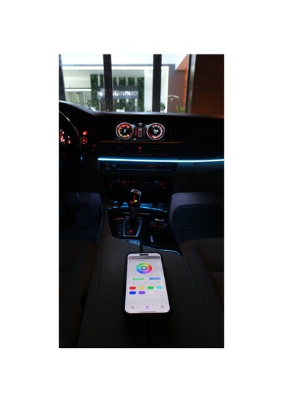 Navıdıamond Bmw E60-e90-e92-f10-f20-f30-x3-x4-x5 Özel Tasarım 256 Renk Araç Içi Ambiyans 10 İnç