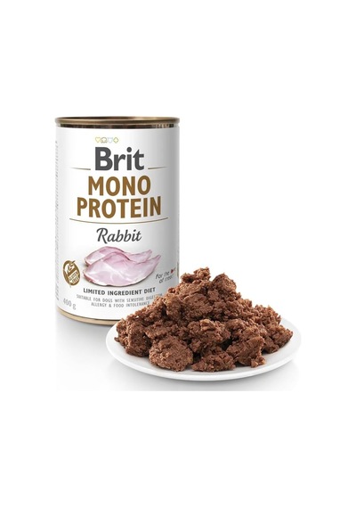 Tr Care Mono Protein Tavşanlı Köpek Konservesi 400 Gr 6'li Paket