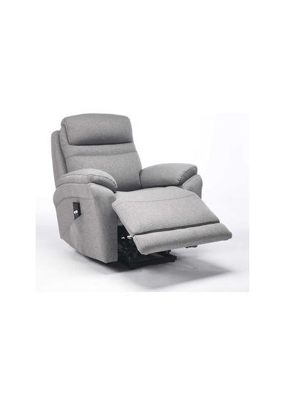 Lisbon Power Lift Otomatik Mekanizmalı Baba Ve Tv Koltuğu Bej-gri Kumaş 88x99x106 Cm Gri