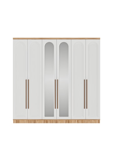 Rosa 6 Kapaklı Komple Mdf Yatak Odası Takımı