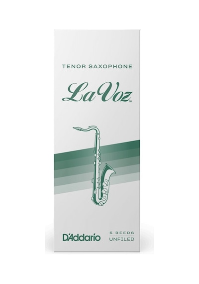 D'addario Rkc05md La Voz Tenor Saksafon Kamışı Medium Sertlik Profesyonel/caz - 5'li Paket Dengeli Ve Esnek Ton Yapısı
