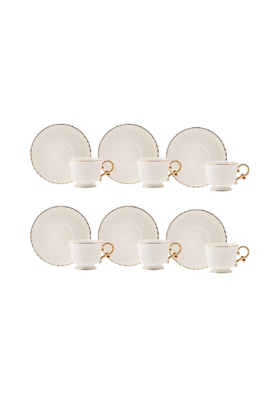 Karaca  Elegant 6 Kişilik Kahve Fincan Takımı 80 ml