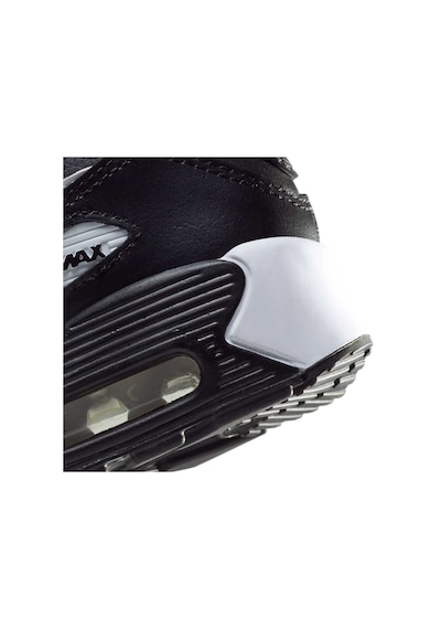 Nike Air Max 90 Leather Unisex Sneaker Hakiki Deri Günlük Ayakkabı Siyah Siyah