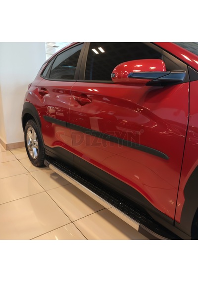 S-dizayn Hyundai Kona Abs Plastik Yan Kapı Çıtası 2018 Üzeri A+ Kalite