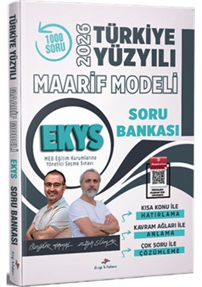 Dizgi Kitap 2026 Meb Ekys Türkiye Yüzyılı Maarif Modeli Tamamı Video Çözümlü Soru Bankası