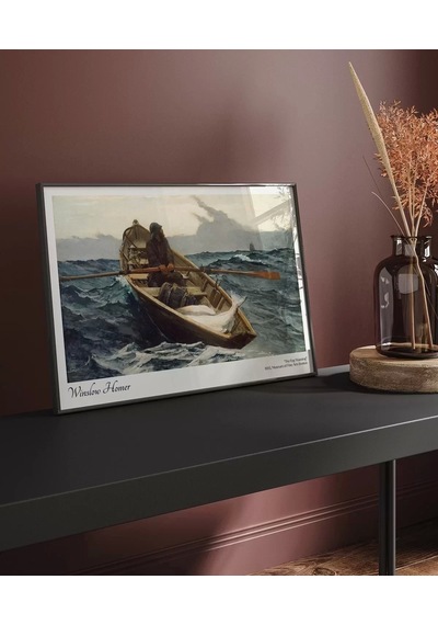 Çerçevesiz Poster Winslow Homer Sis Uyarısı