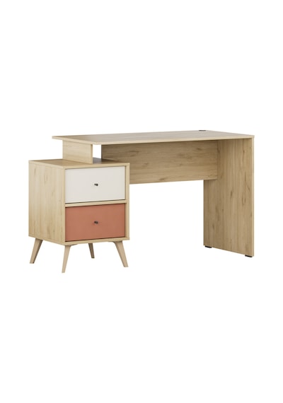 Adore Mobilya Terra 2 Çekmeceli Çalışma Masası-florida Meşe/Karışık Renk 129 x 75 x 55 CM Adore Mobilya Terra 2 Çekmeceli Çalışma Masası-florida Meşe/Karışık Renk 129 x 75 x 55 CM