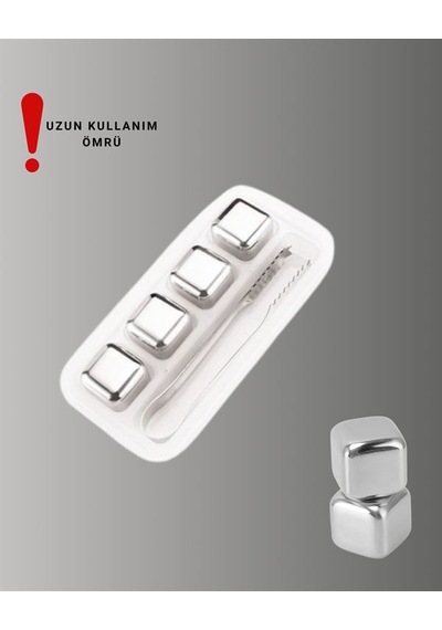 Çevre Dostu Metal Buz Küpü Ve Kullanışlı Klips Seti Yeni Nesil