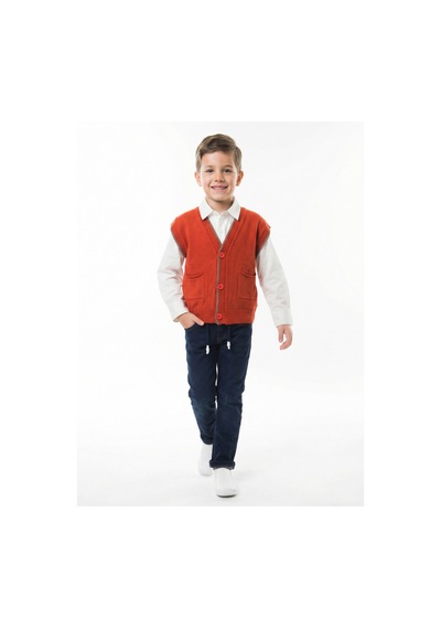 Xo Kids Erkek Çocuk 4lü Alt Üst Takım 2-5 Yaş 12207 Kahverengi
