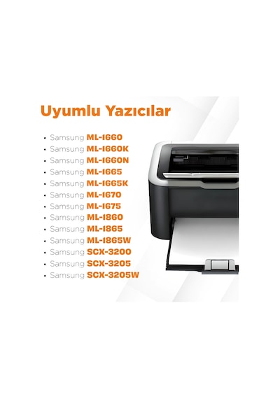 Samsung Ml-1675 Uyumlu Toner 2'li  Paket / Tmx-d104s / Tmx-ml1660k
