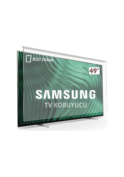 Bestekran Samsung Uyumlu UE49N5300AU TV Ekran Koruyucu 49" İnç 123 Cm