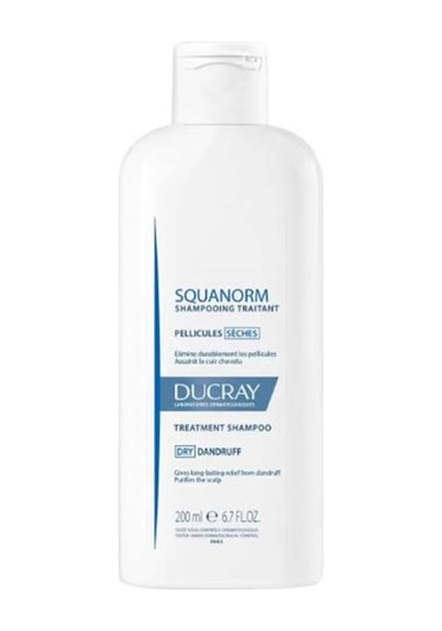 Ducray Squanorm Dry Kuru Saçlar için Kepek Şampuanı 200 ML