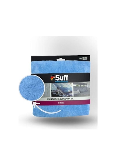 Suff Orkide Mikrofiber Kurulama Temizlik Bezi 70x50cm