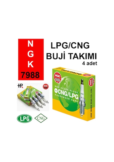 Lpg Bujisi Takımı - Ngk 7988 Bpr6es Bpr5es11