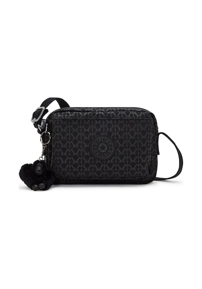Kipling Kıplıng Abanu Küçük Boy Omuz Çantası Siyah Sıgnature Emb Siyah