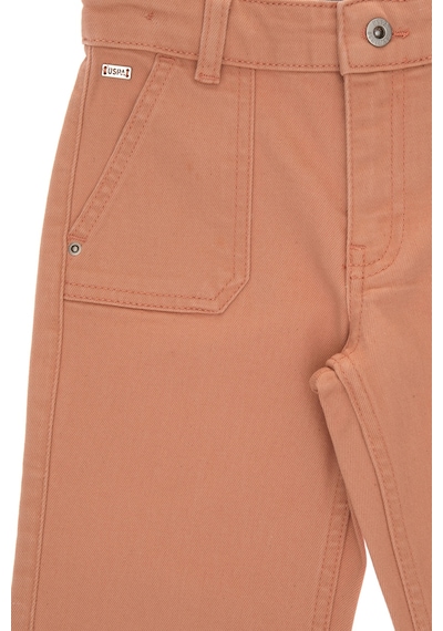 U.S. Polo Assn. Kız Çocuk Somon Flare Fit Jean Pantolon 50304245-VR202