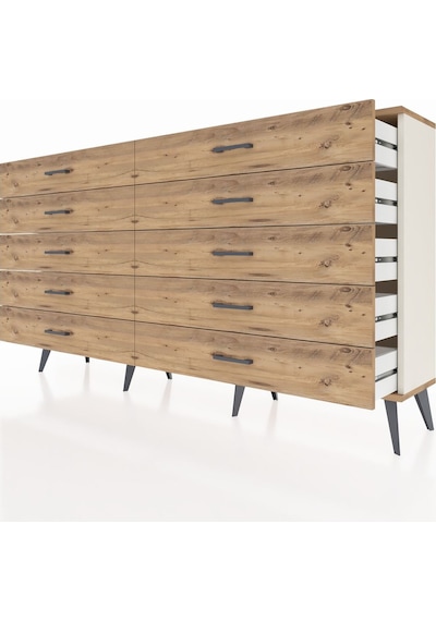 Arges Konsol 10 Çekmeceli 176x30x99 Aytaşı-çam Aytaşı-çam Arges Konsol 10 Çekmeceli 176x30x99 Aytaşı-çam Aytaşı-çam