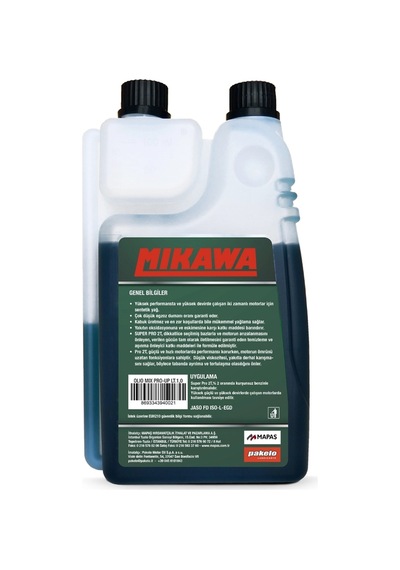 Mikawa Pro Up 2t İki Zamanlı Motor Yağı 1 L