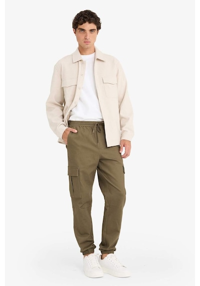 Defacto Kargo Cepli Jogger Paça Pantolon F2044ax25wnkh361 Haki-kh361