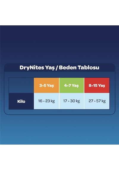 Huggies Drynites Erkek 8-13 Yaş Emici Gece Külodu 30-48 Kg 9 Adet Diğer