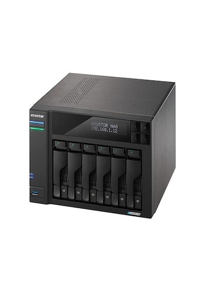 Asustor AS6706T N5105 6 Yuvalı 8 GB DDR4 Nas Depolama Ünitesi