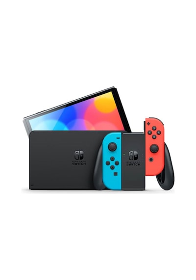 Nintendo Switch Oled 64 Gb Oyun Konsol Kırmızı-Mavi