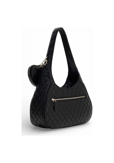 Guess Atabey Hobo Kadın Siyah Omuz Çantası Hwqg9894010-bla Siyah