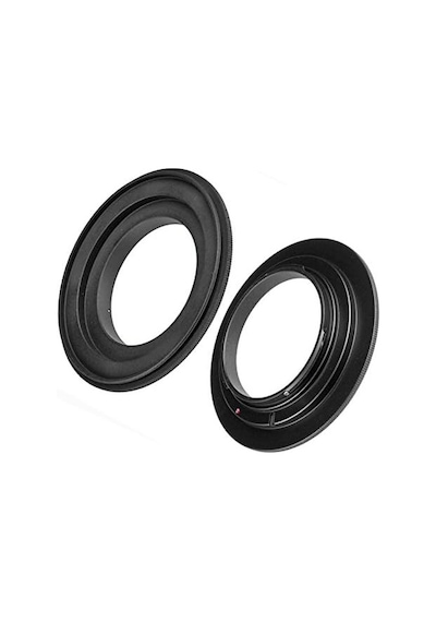 Aı-55mm Ters Objektif Adaptörü 55mm Nikon İle Uyumlu Makro Adaptör Halkası