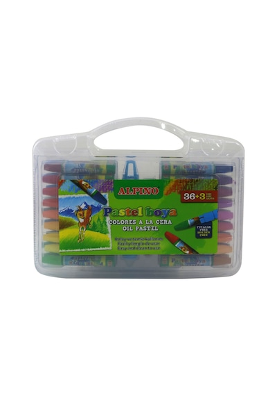 Alpino Plastik Kutulu Yağlı Oil Pastel Boya 36'lı