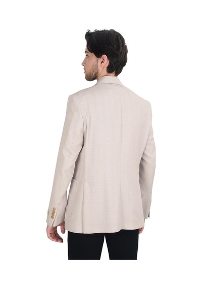 Cengiz İnler Kırçıllı Slim Fit Erkek Ceket 001