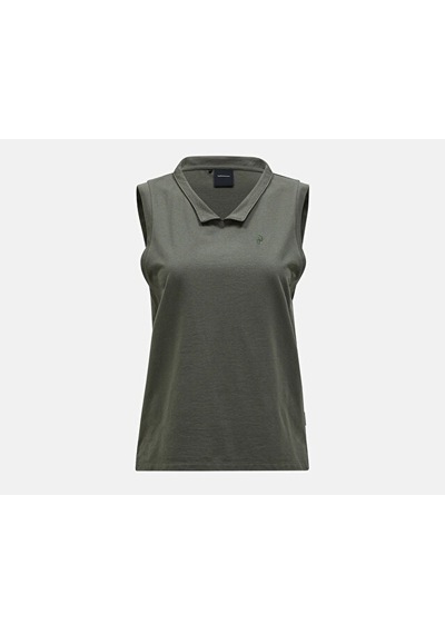 Peak Performance W Coolmax Cotton Sl Top Kadın Günlük Tişört G79379030t Yeşil
